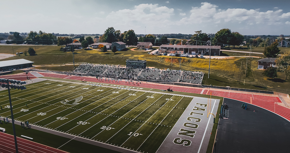 Drone, Blair Oaks, Missouri, Football